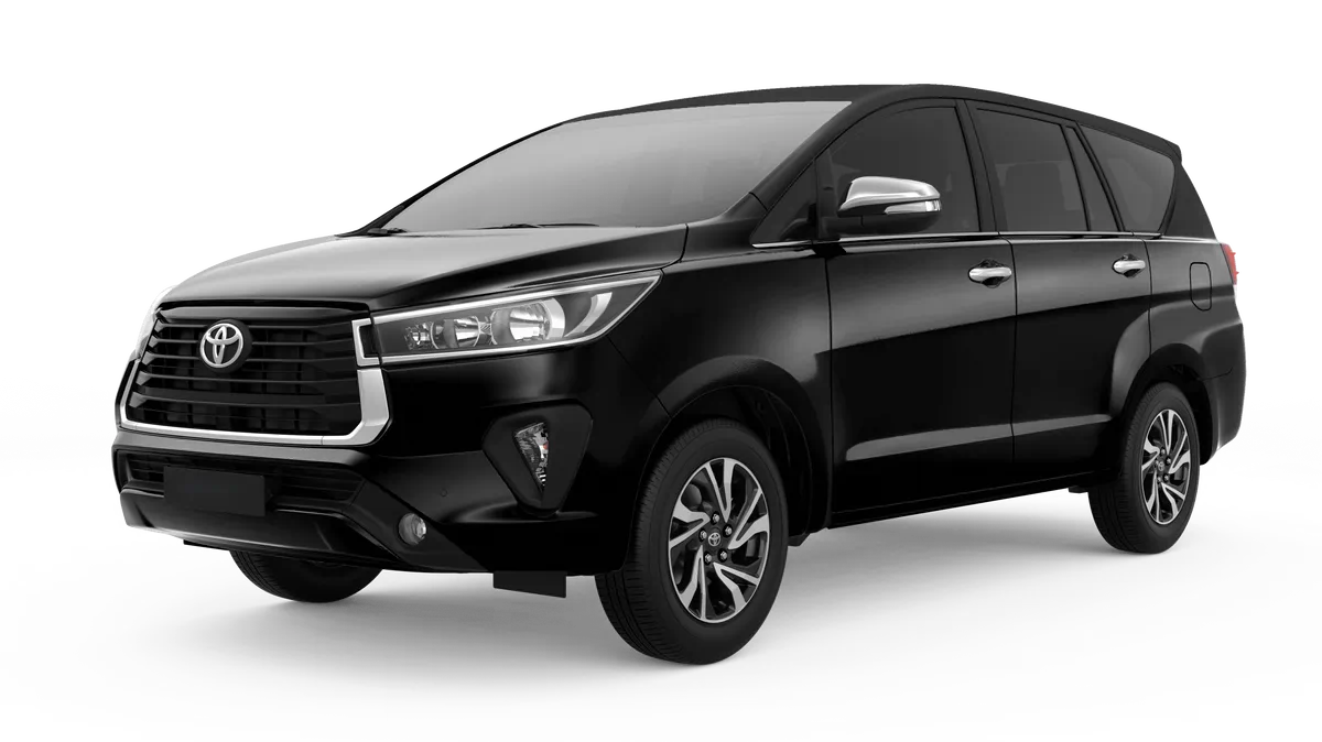 SUV with driver