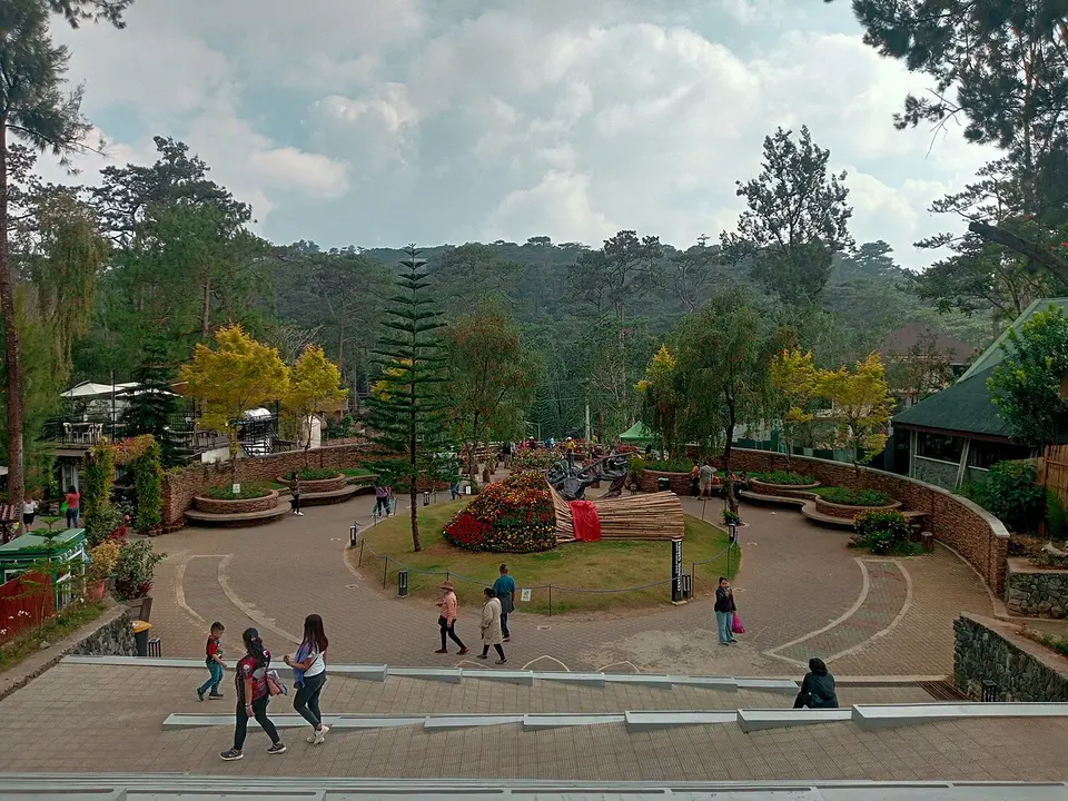 Landscaped grounds at Baguio Botanical Garden