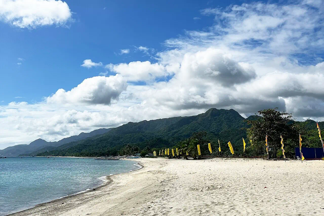 Laiya Beach in San Juan, Batangas