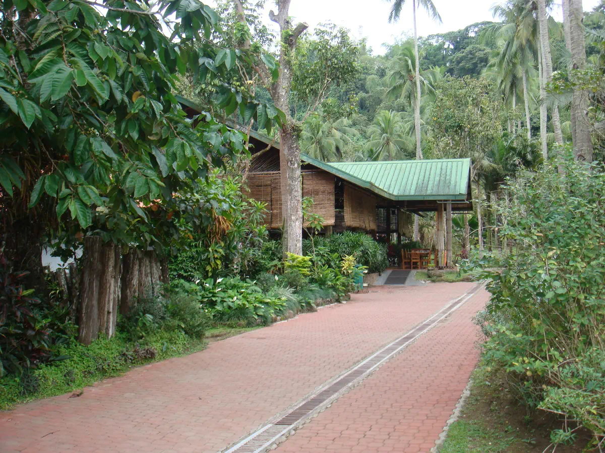 Entrance or arrival area at Hidden Valley Springs in Laguna
