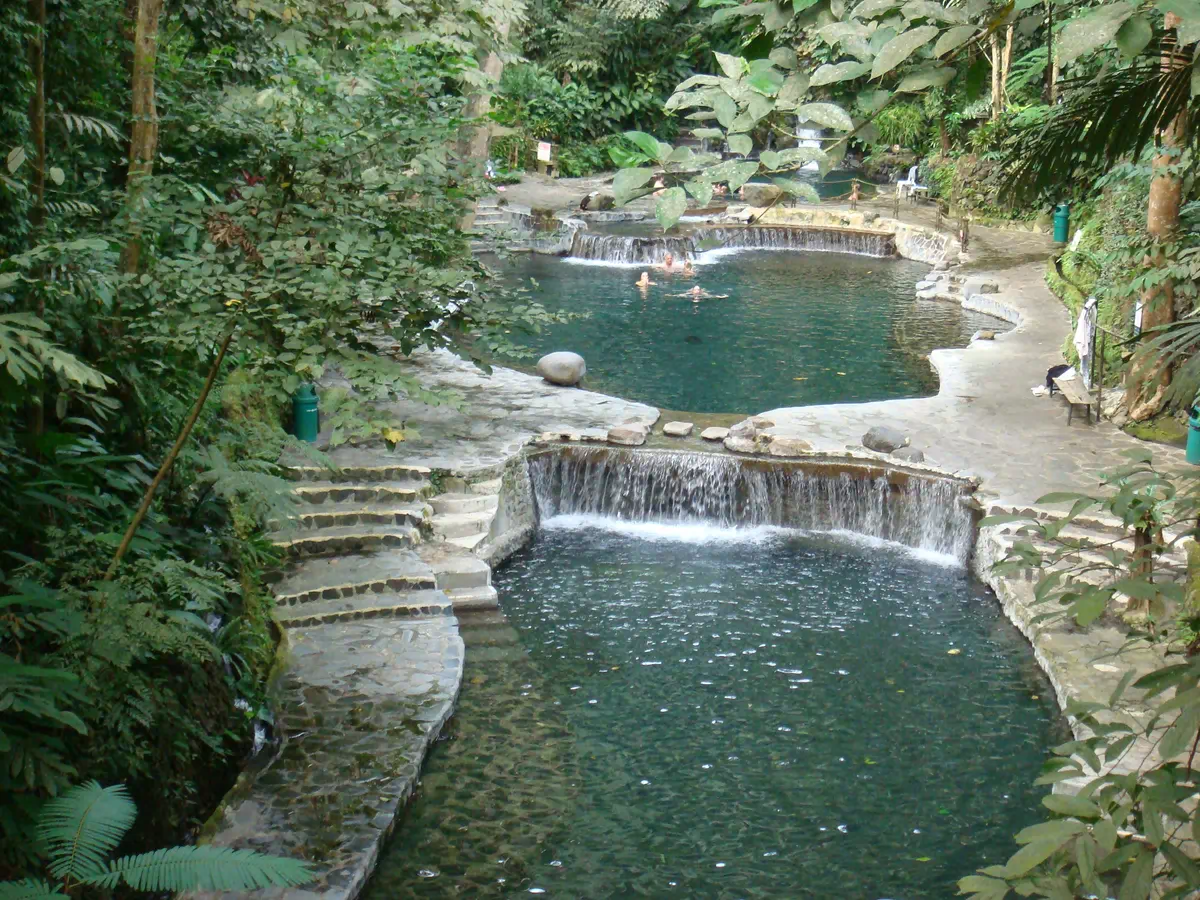 Natural pools at Hidden Valley Springs in Laguna