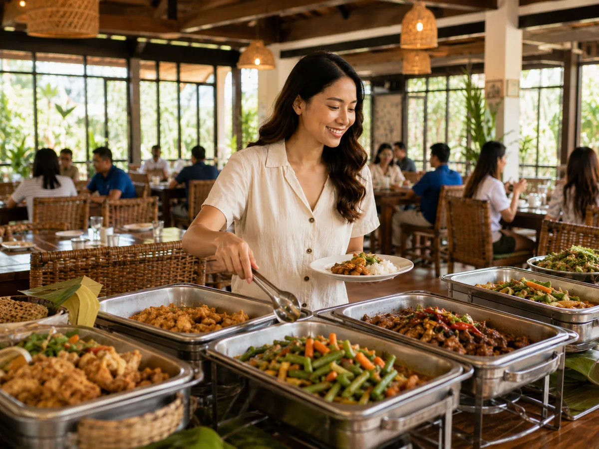 Lunch stop in Los Baños or Calamba, Laguna