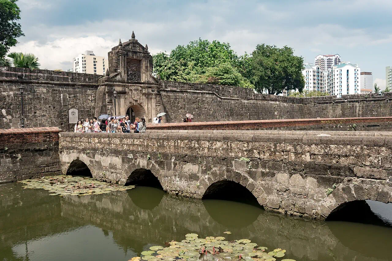 Fort Santiago inside Intramuros, Manila
