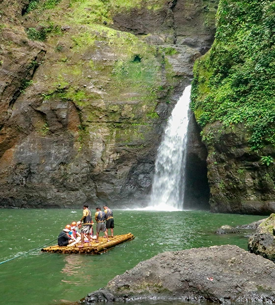 Pagsanjan Falls and river gorge in Laguna